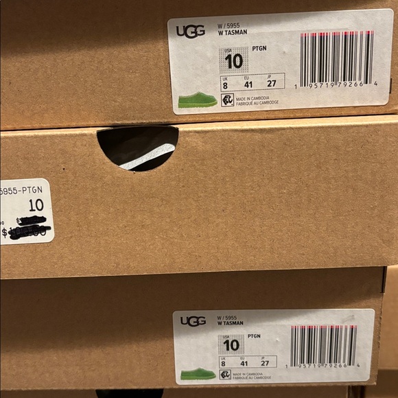 UGG Womens Tasman Parakeet Green slippers 5955-PTGN - Picture 10 of 10